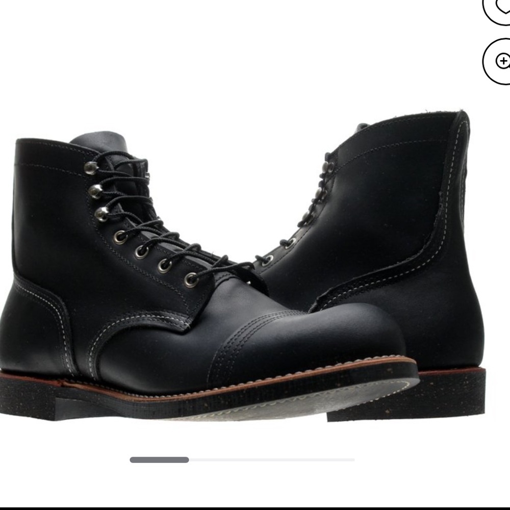 NWT Red Wing Heritage 8114 Iron Ranger 6-Inch Cap Toe Men's Boots Size 11